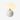 Cerelle Mushroom Form Table Lamp